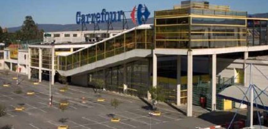 Carrefour Ponferrada. Construcción del Centro Comercial Carrefour