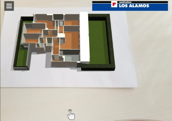 Constructora Los Álamos lanza una aplicación móvil de realidad aumentada